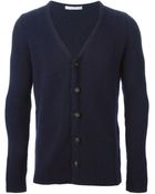 Societe Anonyme V-Neck Ribbed Cardigan - Lyst