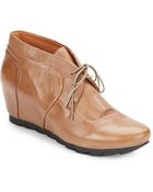 Gentle Souls Barnderossa Leather Wedge Boots - Lyst
