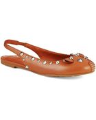 Marc By Marc Jacobs Slingback Flats - Lyst