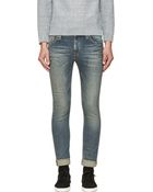Nudie Jeans Indigo Faded Tube Tom Jeans - Lyst