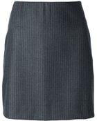 P.a.r.o.s.h. Pinstriped Skirt - Lyst
