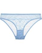 Stella McCartney Giselle Charming Low-Rise Stretch-Lace Briefs - Lyst