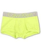 Calvin Klein Steel Micro Low Rise Trunk - Lyst