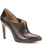 Ann Taylor Liana Leather Shooties - Lyst