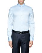 Armani Cotton Poplin Shirt - Lyst