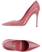Miu Miu Court - Lyst