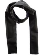 Diesel Black Gold Oblong Scarf - Lyst