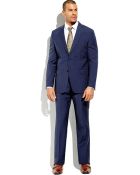 Versace Tonal Navy Stripe Suit - Lyst