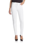 J Brand High-Rise Skinny Jeans - Lyst