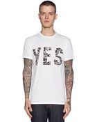 Marc By Marc Jacobs Yes No Tee - Lyst