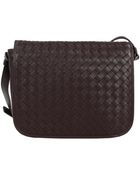 Bottega Veneta Handbag Bag Small Shoulder Braided With Flap - Lyst