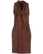 Manila Grace Short Dress - Lyst