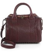 Alexander Wang Rockie Pebbled Leather Duffel Bag - Lyst