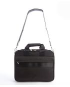 Longchamp Black Nylon Messenger Bag - Lyst