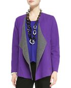 Eileen Fisher Felted Merino Jacket - Lyst
