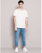 Pull&Bear Basic 5-Pocket Trousers - Lyst