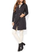 Ralph Lauren Lauren Taffeta Trench Coat - Lyst