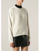 3.1 Phillip Lim Ribbed Knit Sweater - Lyst