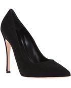 Gianvito Rossi Pointed Toe Pump - Lyst