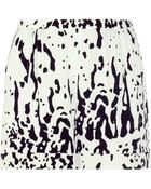 Diane von Furstenberg Atty Printed Silkblend Shorts - Lyst