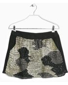 Mango Sequin Skirt - Lyst