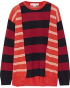 Stella McCartney Striped Wool Sweater - Lyst