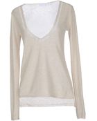 Patrizia Pepe Sweater - Lyst