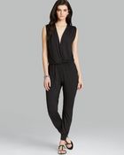 Splendid Jumpsuit Crossover - Lyst