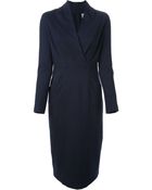 Armani Tailored Dress - Lyst