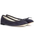 Repetto Cendrillon Suede Ballerinas - Lyst