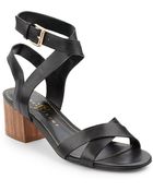 Ivanka Trump Sono Strappy Leather Sandals - Lyst