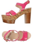 Kenzo Platform Sandals - Lyst