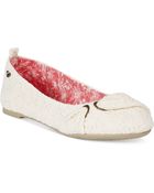 Roxy Bonnie M Ballet Flats - Lyst