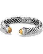 David Yurman Waverly Bracelet with Citrine and Diamonds - Lyst