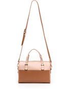 Karen Walker Andie Mini Duffel Bag Blushbubbletan - Lyst