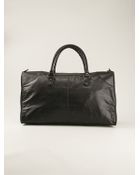 Balenciaga Classic Weekender Holdall - Lyst