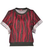 MSGM Sweatshirt - Lyst