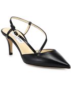 Jimmy Choo Mandy Leather Slingback Pumps - Lyst