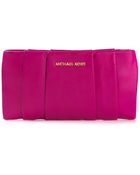 MICHAEL Michael Kors Bedford Clutch - Lyst