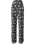 Emanuel Ungaro Floral Print Trouser - Lyst