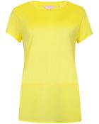 Ted Baker Larrah Split Hem Contrast Panel Top - Lyst