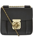 Chloé Small Black Elsie Chain Bag - Lyst