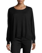 Michael Kors High-Low Knit Sweater - Lyst