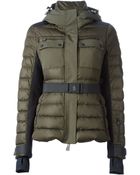 Moncler Grenoble Military Style Padded Jacket - Lyst