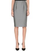 Max Mara Studio Benit Jacquard Pencil Skirt - Lyst