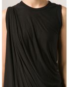 Rick Owens Long Tank Top - Lyst