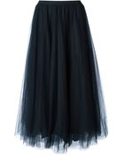 P.a.r.o.s.h. Tulle Full Skirt - Lyst