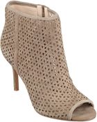 Nine West Glyn Peep Toe Booties - Lyst