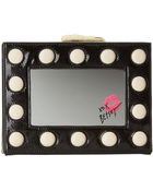 Betsey Johnson Mirror Clutch - Lyst