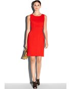 Milly Seamed Sheath Dress - Lyst